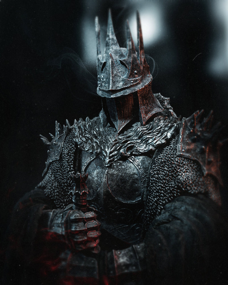 The Death Knight Resin Statue - view 6