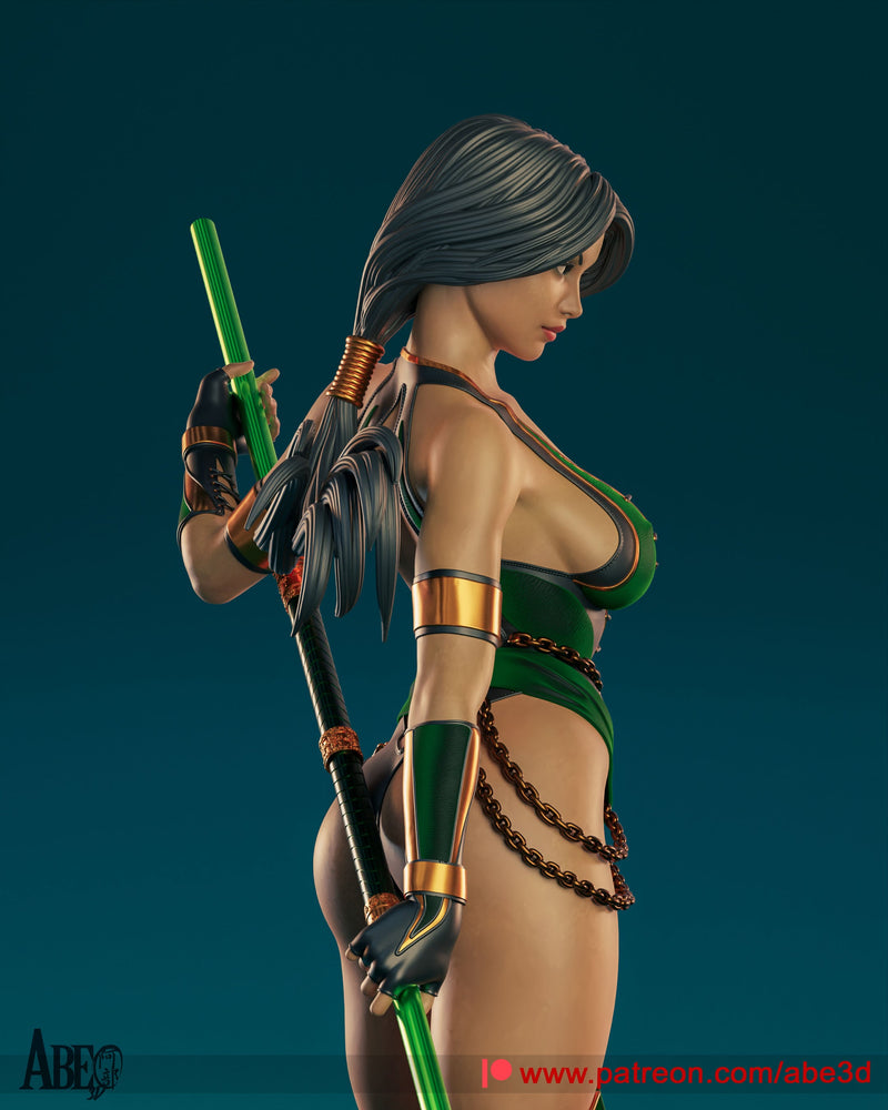 Jade Resin Statue - view 7