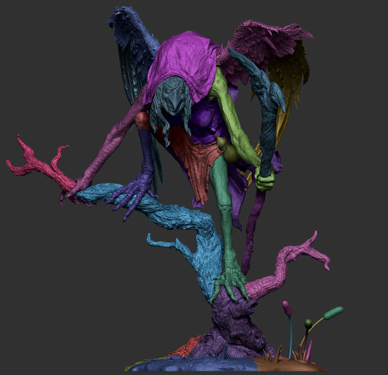 Matinta Pereira Resin Statue - view 8
