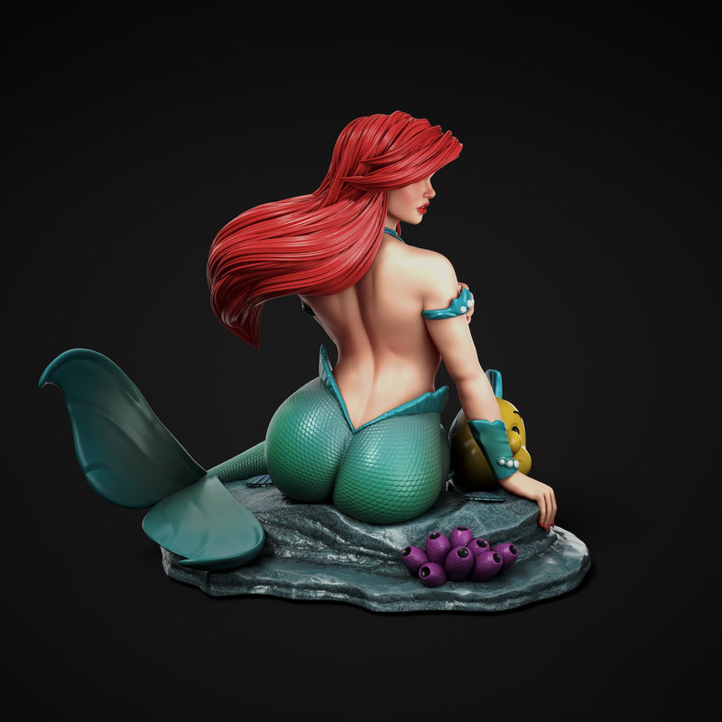 Mermaid Resin Statue - view 8