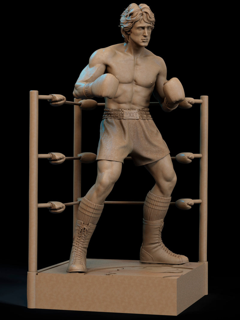 Rocky Balboa Resin Statue - view 7