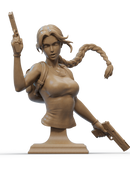 Lara Croft Resin Bust - view 1