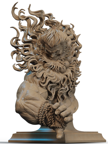 Akuma Resin Bust - view 1