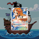 OPTCG Leader Proxy Nami Blue-Yellow