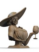 Lady Dimitrescu Resin Bust - view 2