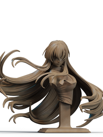 Akame Resin Bust - view 1