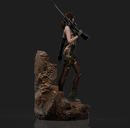 Quiet Resin Statue - view 6