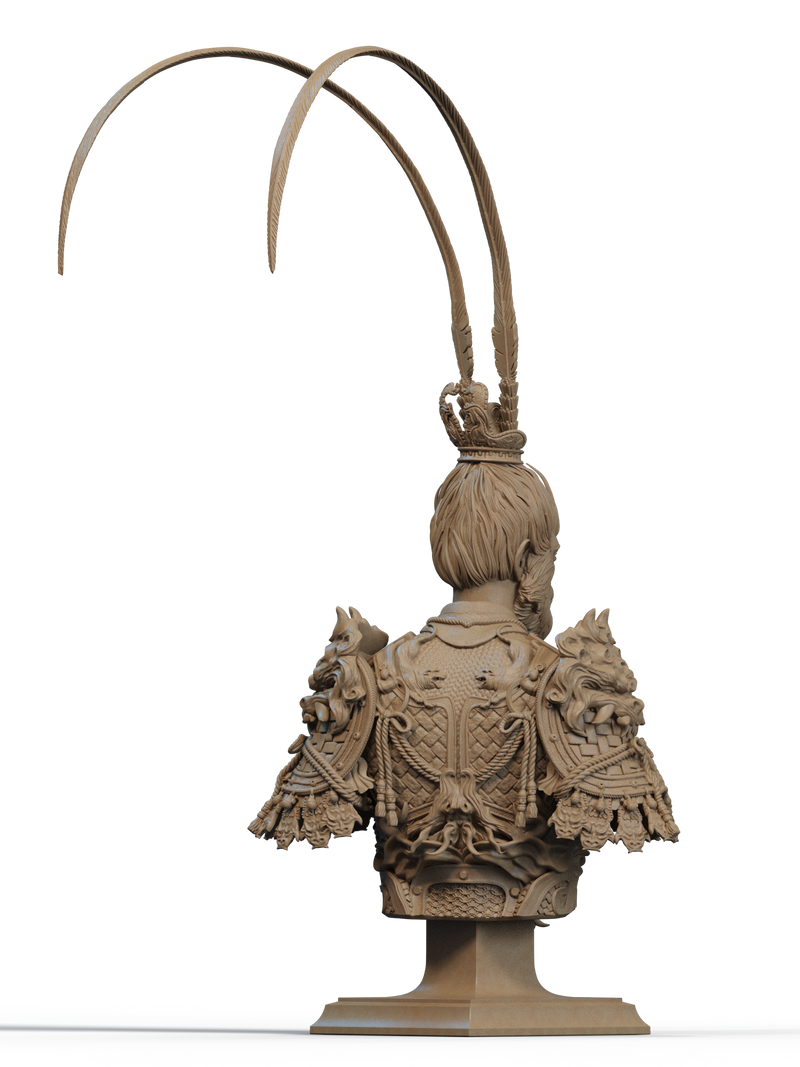 Wukong Resin Bust - view 3