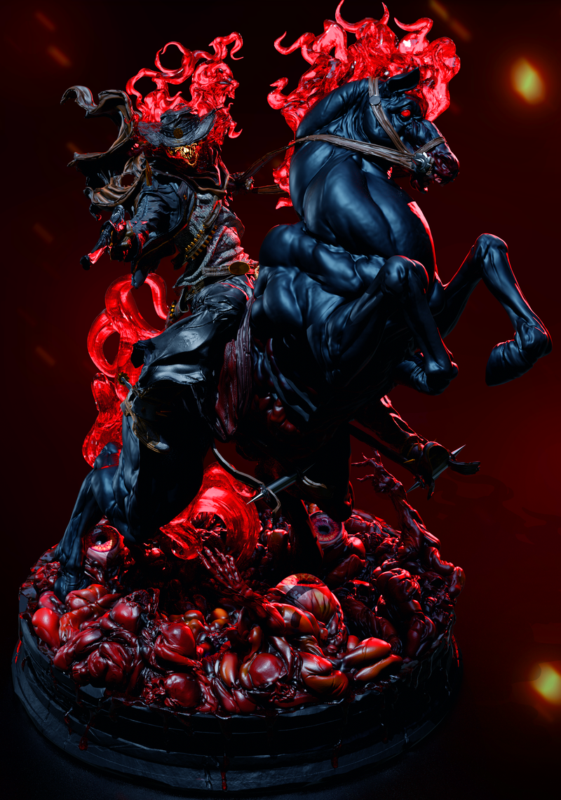 Carter Slade Resin Statue - view 4