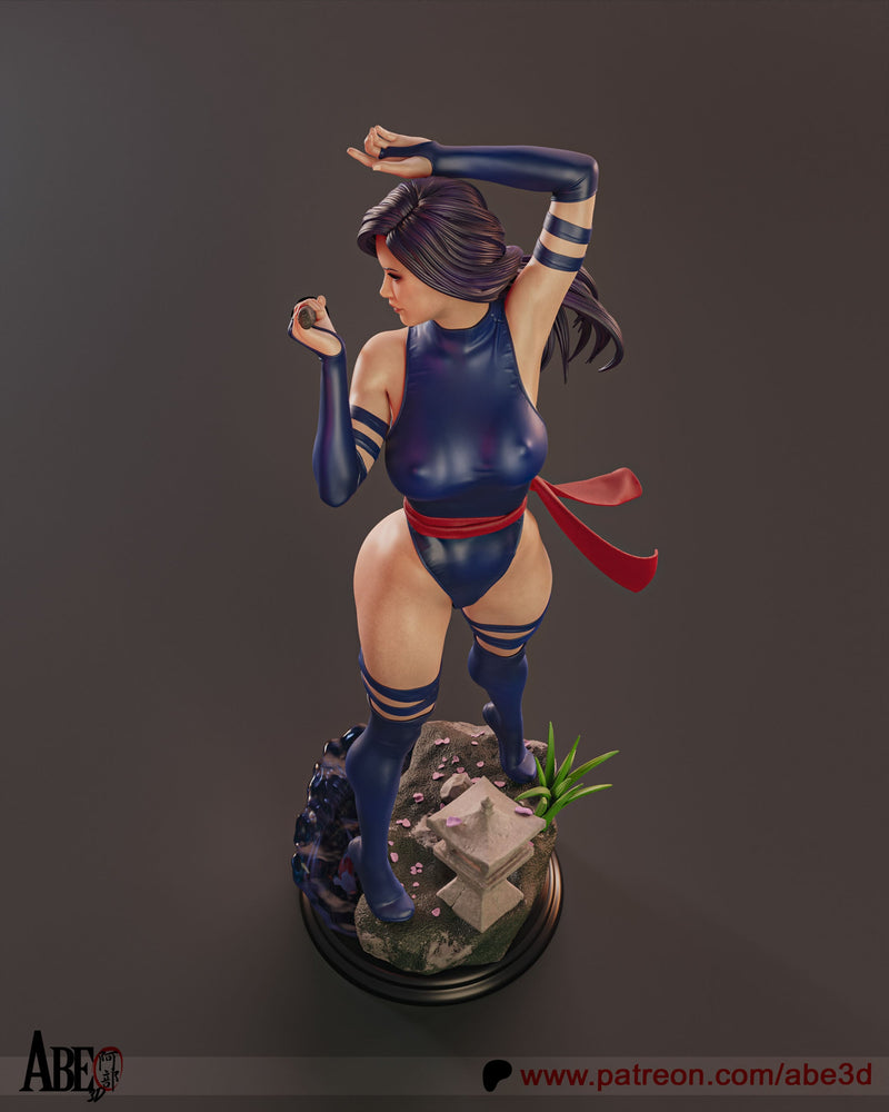Psylocke V2 Resin Statue - view 7