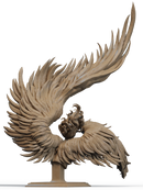 Sphinx Resin Bust - view 3