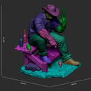 Logan Resin Statue - Design 1 - view 4