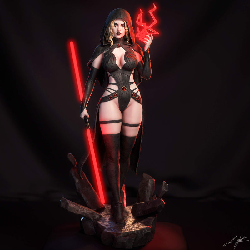 Darth Zannah Resin Statue - view 5