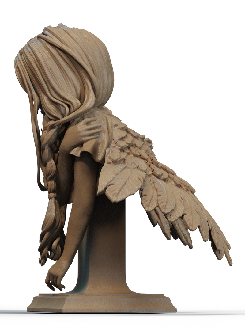 Seraphim Resin Bust - view 2