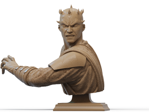 Darth Maul Resin Bust - view 1