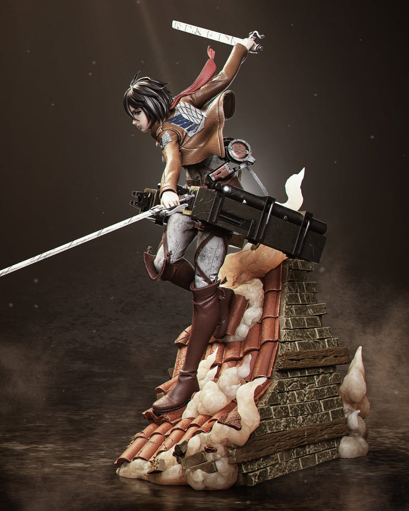Mikasa Resin Statue - view 5