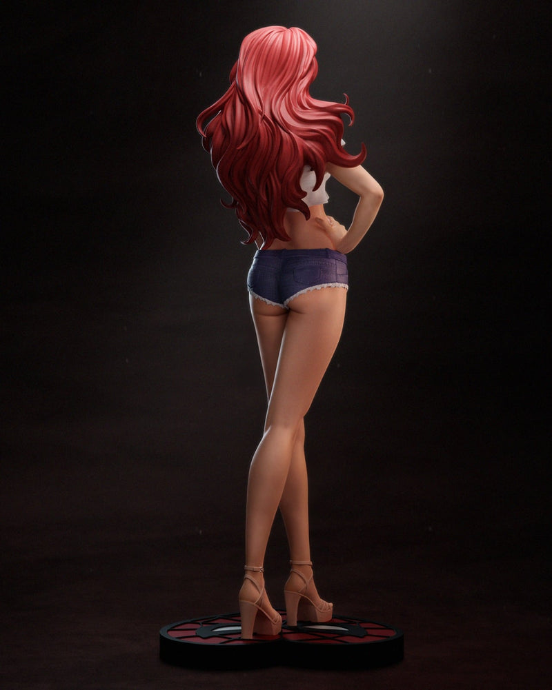 Mary Jane Resin Statue - view 4