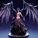 Morgana Resin Statue - view 2