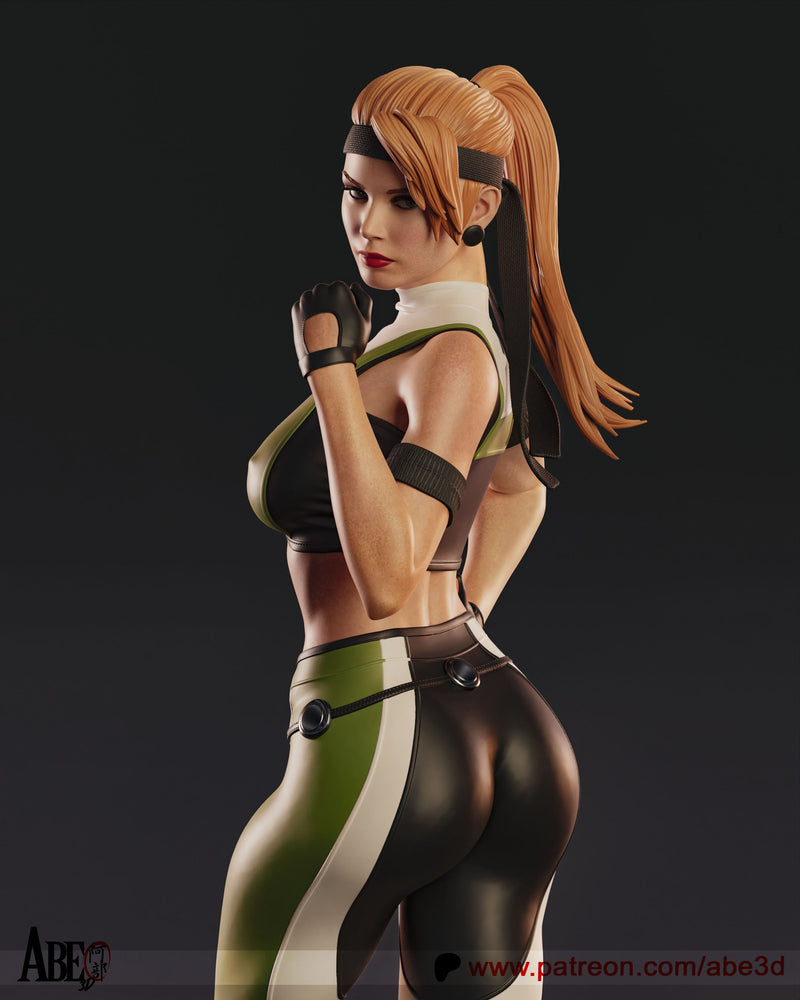 Sonya Blade Resin Statue - view 4