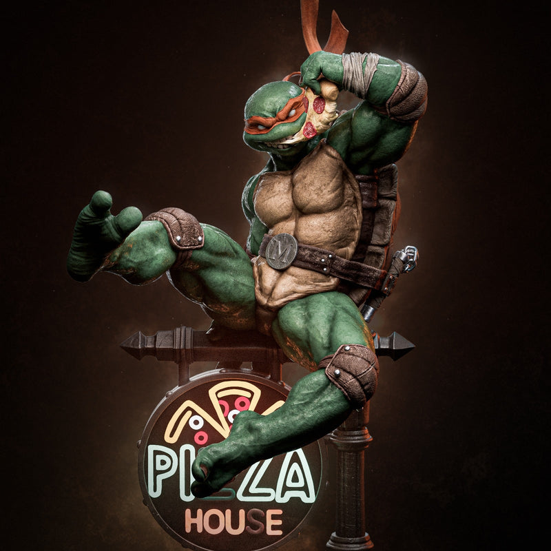 TMNT Resin Statue - view 7