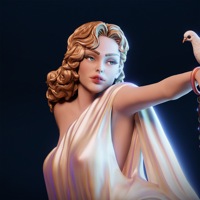 up Resin Statue - view 1