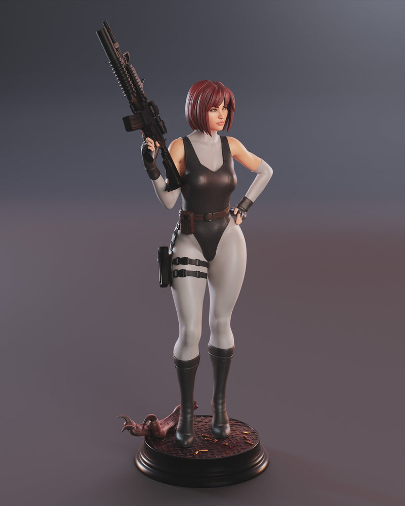 Regina Resin Statue - view 3