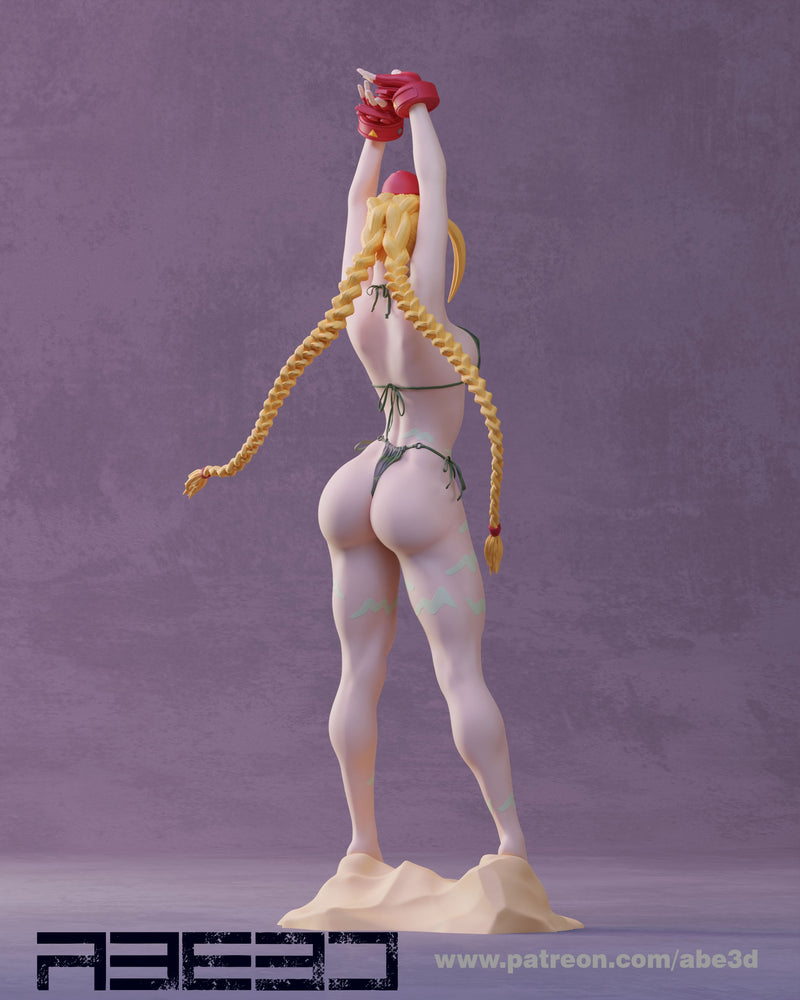 Cammy Bikini Resin Statue - view 6