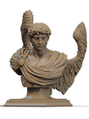 Archangel Michael Resin Bust - view 1