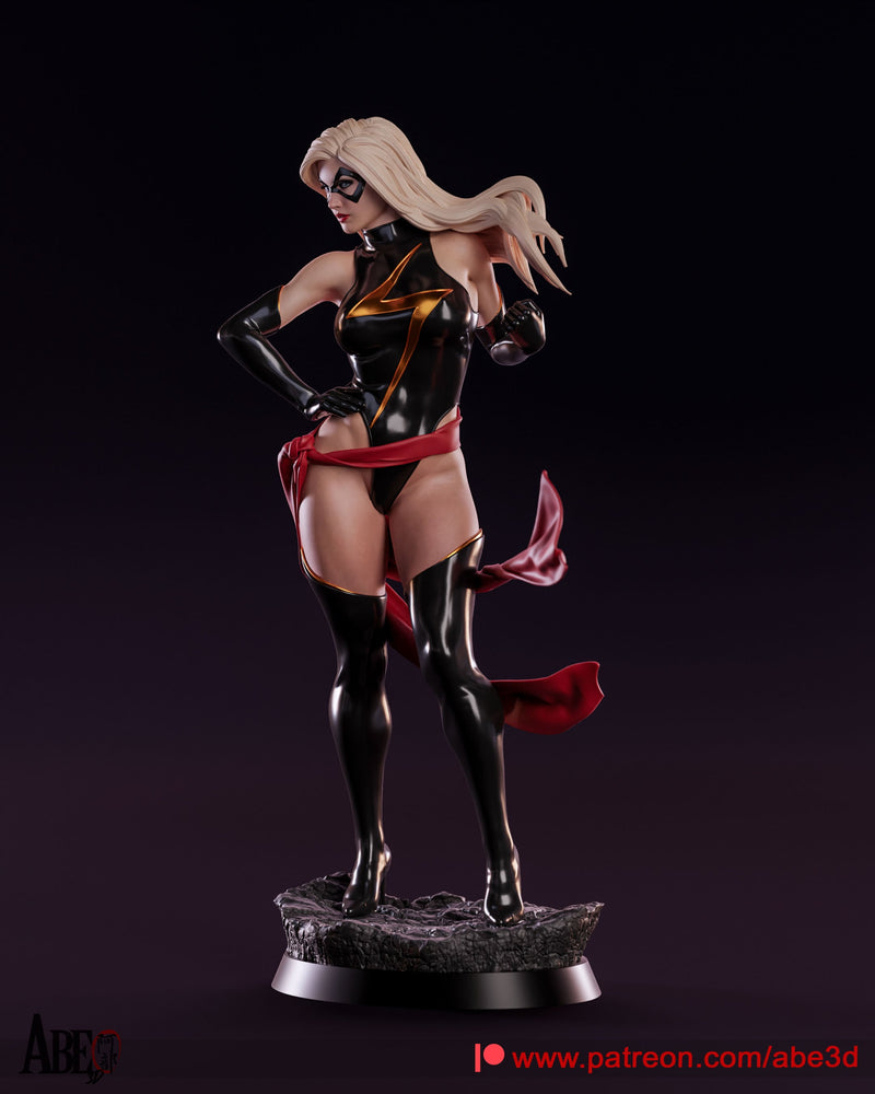 Ms. Marvel Resin Statue - view 4
