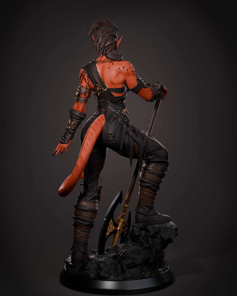 Karlach Resin Statue - view 2