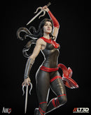 Elektra LT3D Resin Statue - view 1