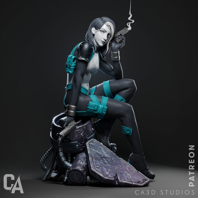 Domino Resin Statue - view 6