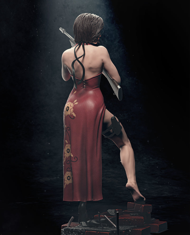 Ada Wong Resin Statue - view 2