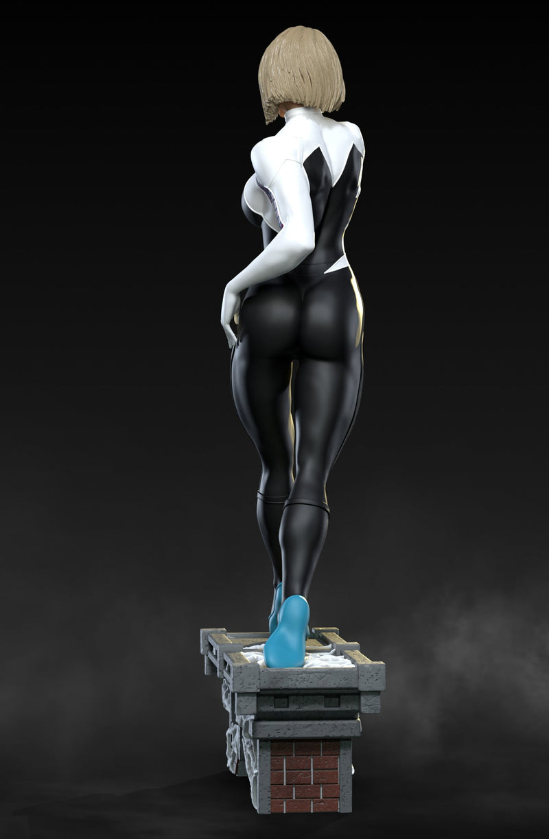 Spider-Gwen Mat3D Resin Statue - view 5