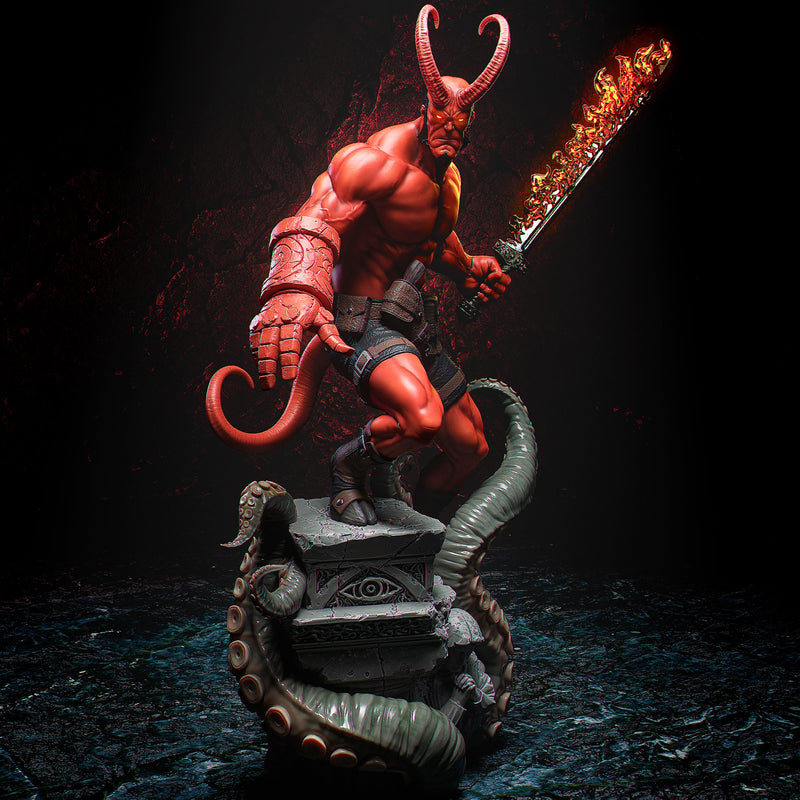 Hellboy Resin Statue - view 5