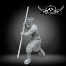 Green horned brother (2 poses) - Star Wars Legion Proxy
