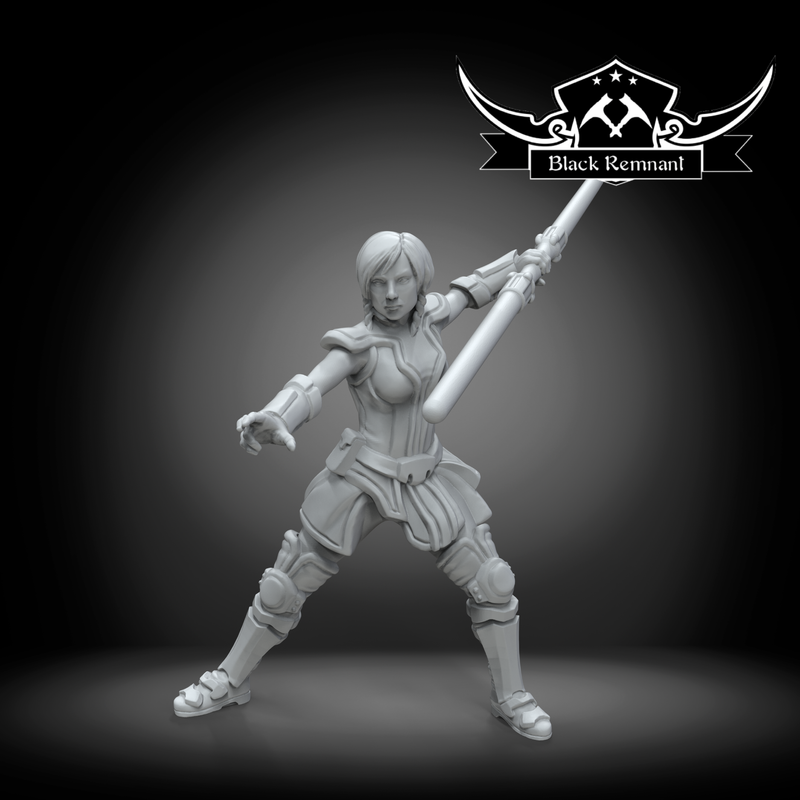 Ancient Mystical Leader Warrior - Star Wars Legion Proxy