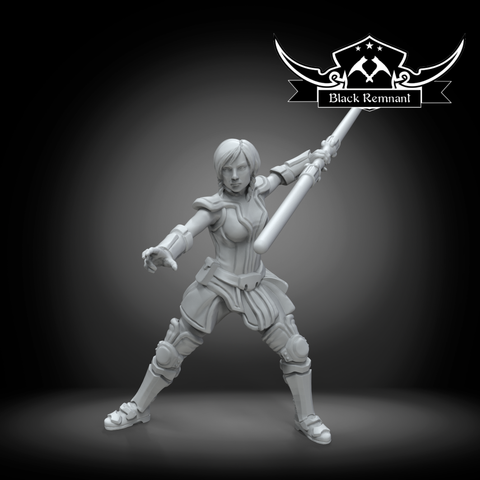 Ancient Mystical Leader Warrior - Star Wars Legion Proxy