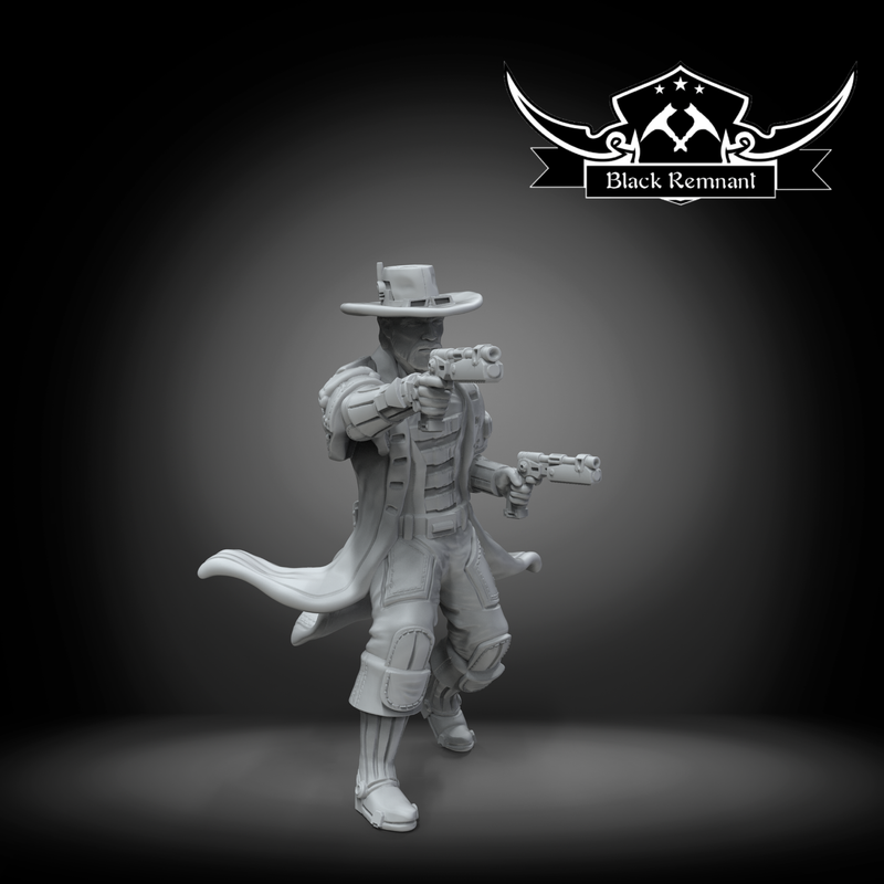 Space Cowboy Leader - Star Wars Legion Proxy