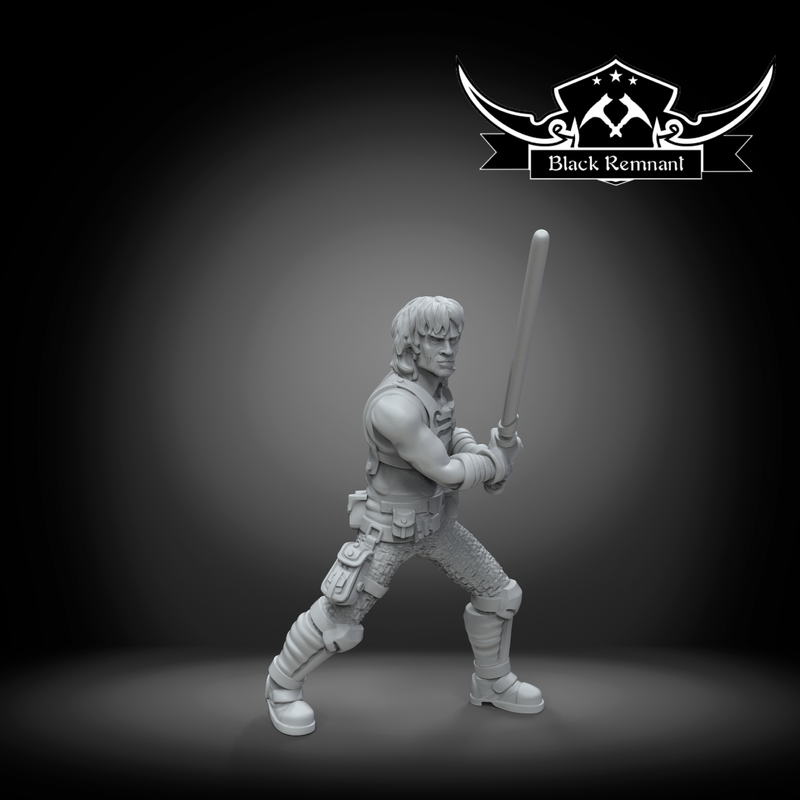 Last descendant of the chosen one - lightsaber - Star Wars Legion Proxy