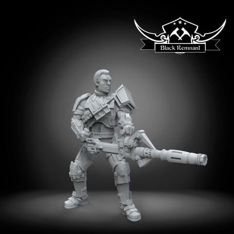 Old trooper leader - Star Wars Legion Proxy