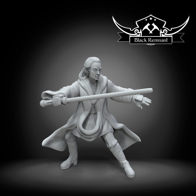 Mystical warrior - master of the last apprentice - Star Wars Legion Proxy