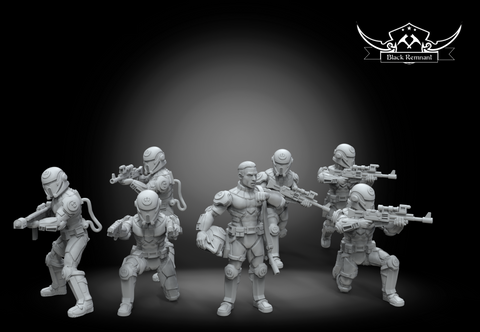 Insurgent marines squad - Star Wars Legion Proxy