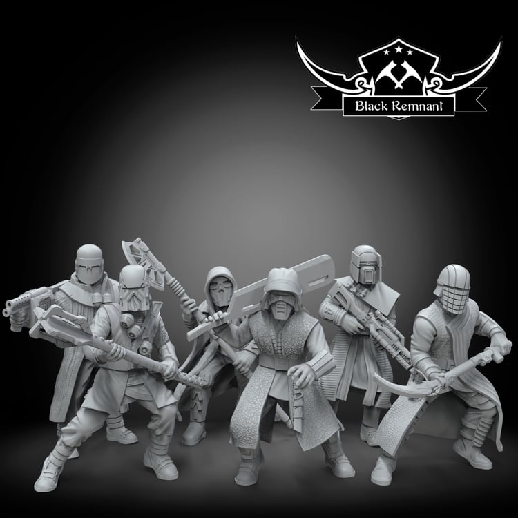 Ren knights - Star Wars Legion Proxy