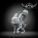 Mystical rabbit warrior Ikrit - Star Wars Legion Proxy