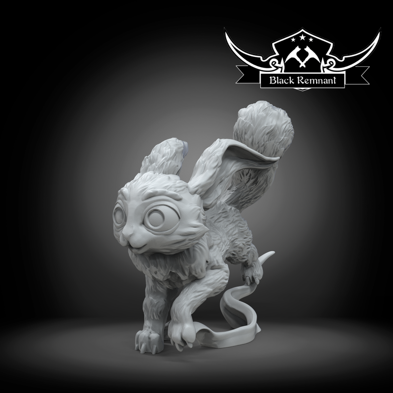 Mystical rabbit warrior Ikrit - Star Wars Legion Proxy