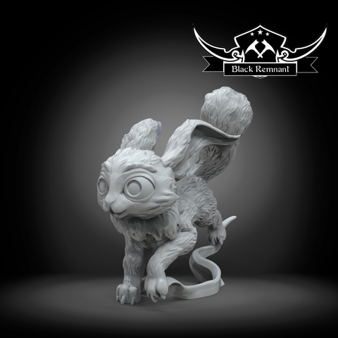 Mystical rabbit warrior Ikrit - Star Wars Legion Proxy