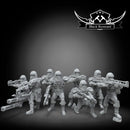 Old snowtroopers - Star Wars Legion Proxy