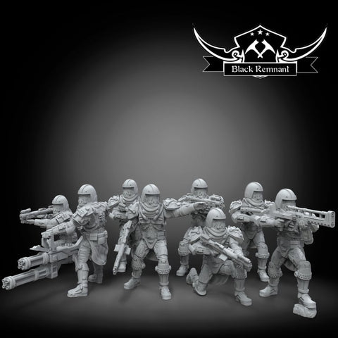 Old snowtroopers - Star Wars Legion Proxy