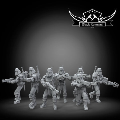 Ancient dark commandos - Star Wars Legion Proxy